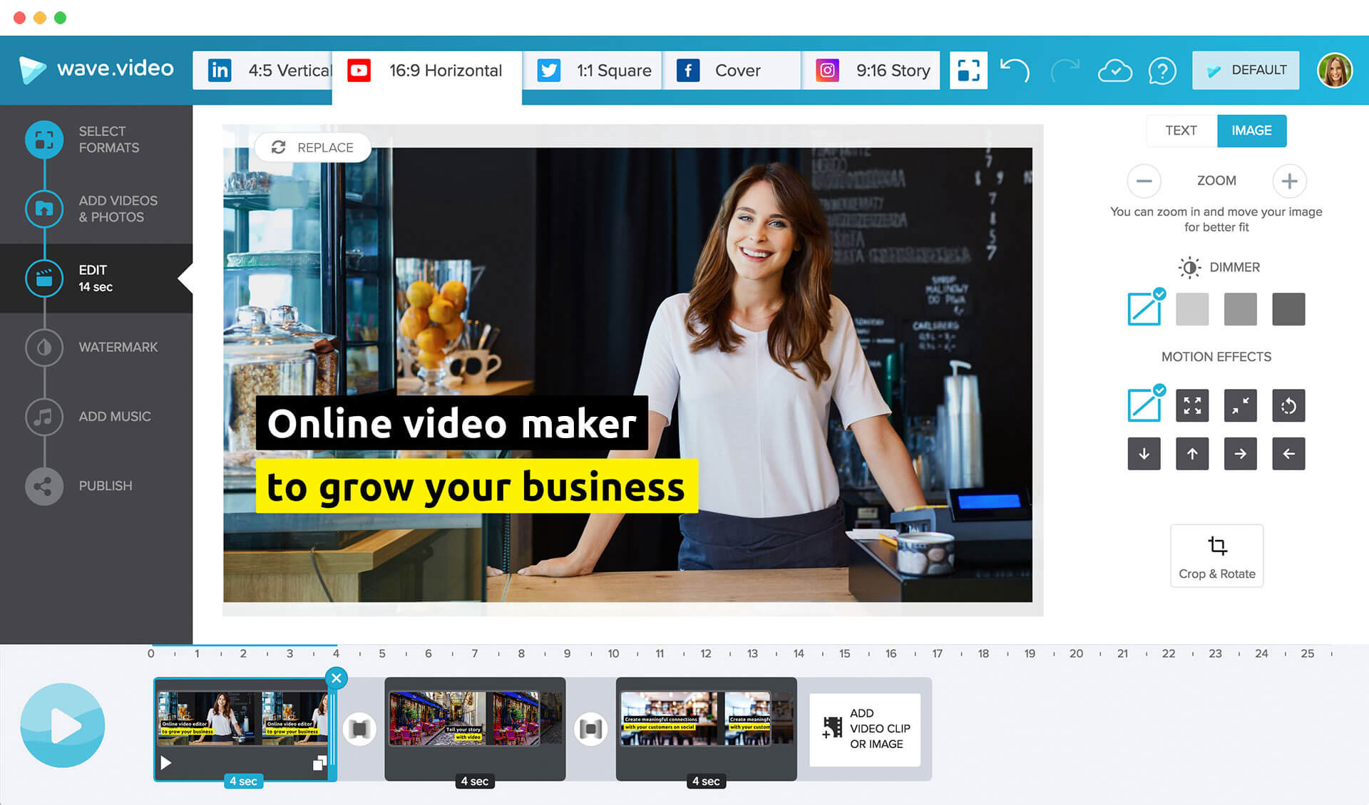 Online video maker