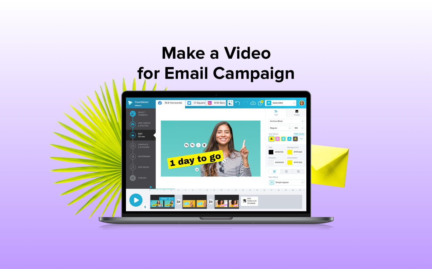 Make a Video for Email Campaign | Wave.video