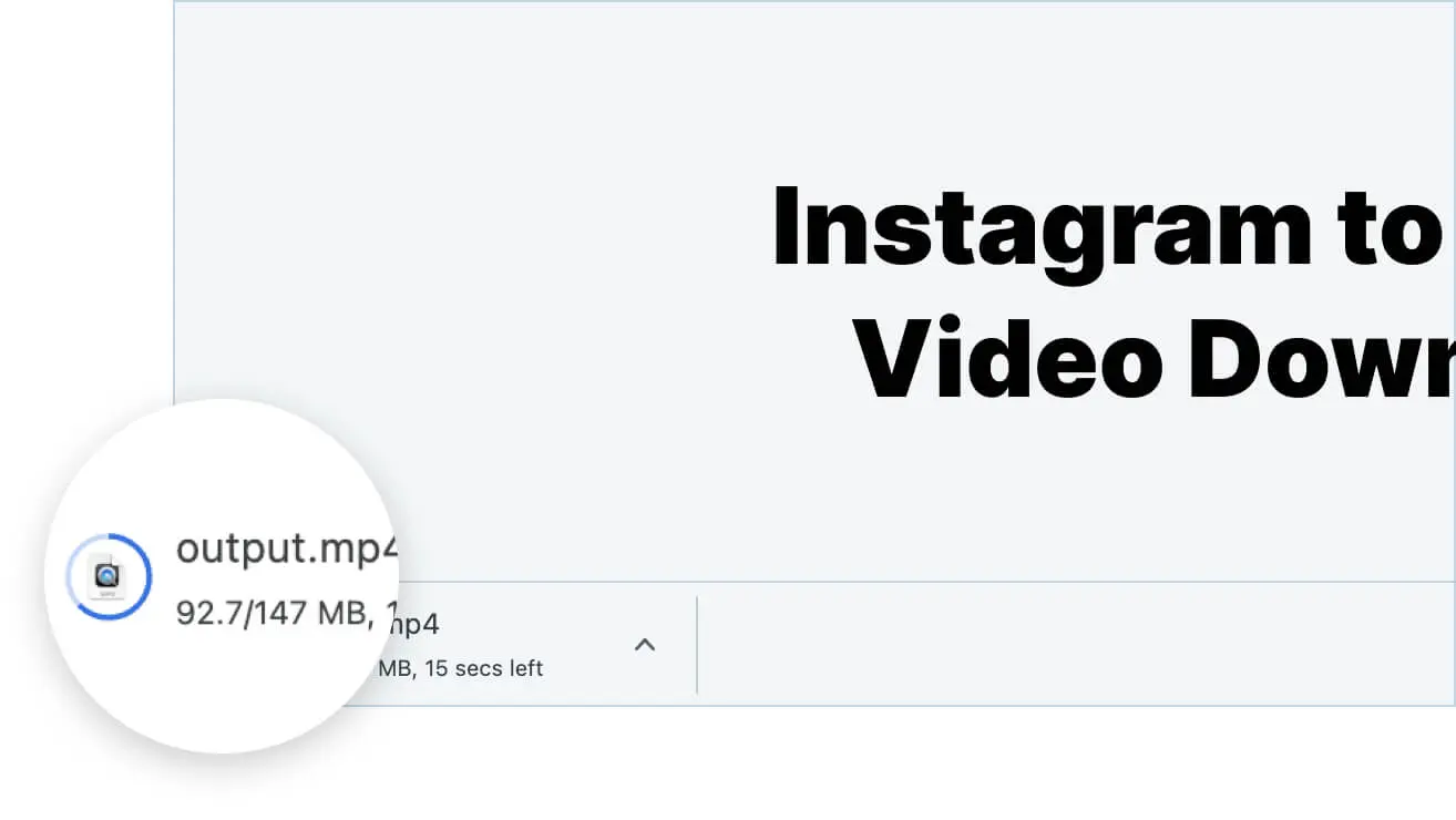 dramático El camarero Mentor Instagram to MP4 HD Video Downloader | Wave.video