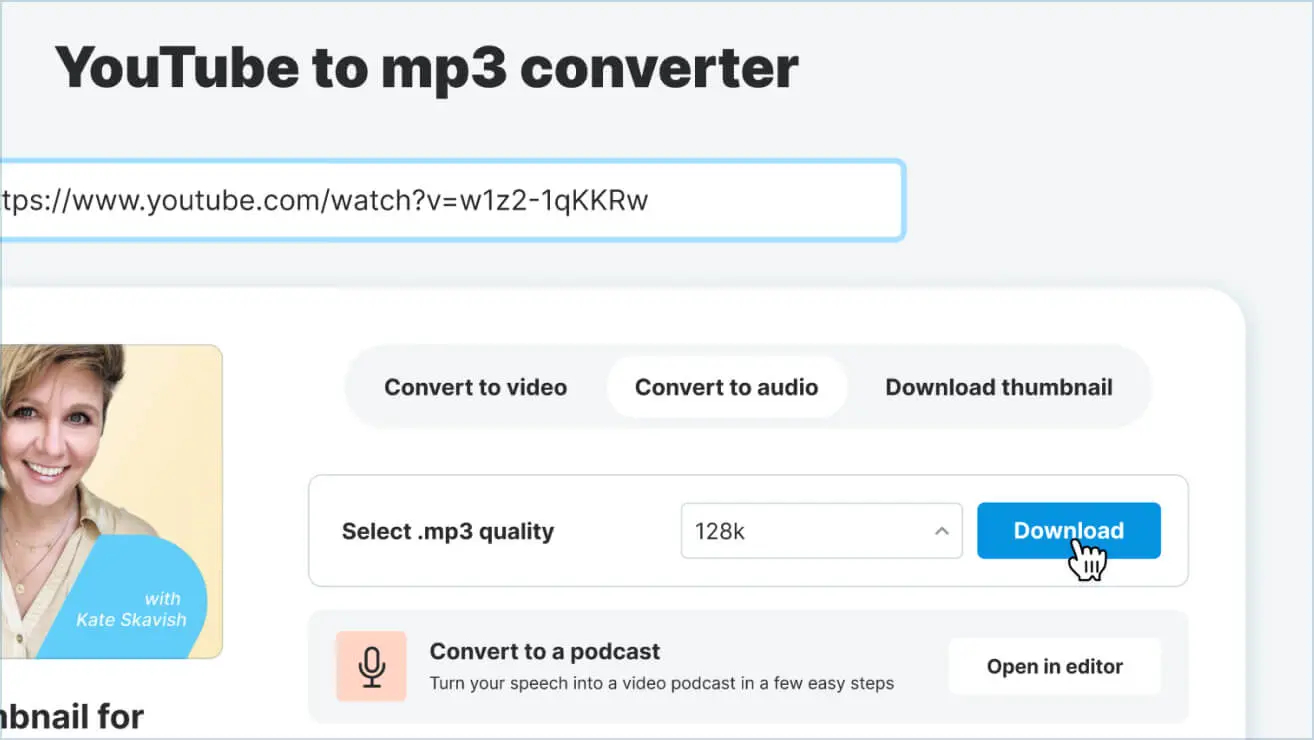 How to convert Video to MP3 