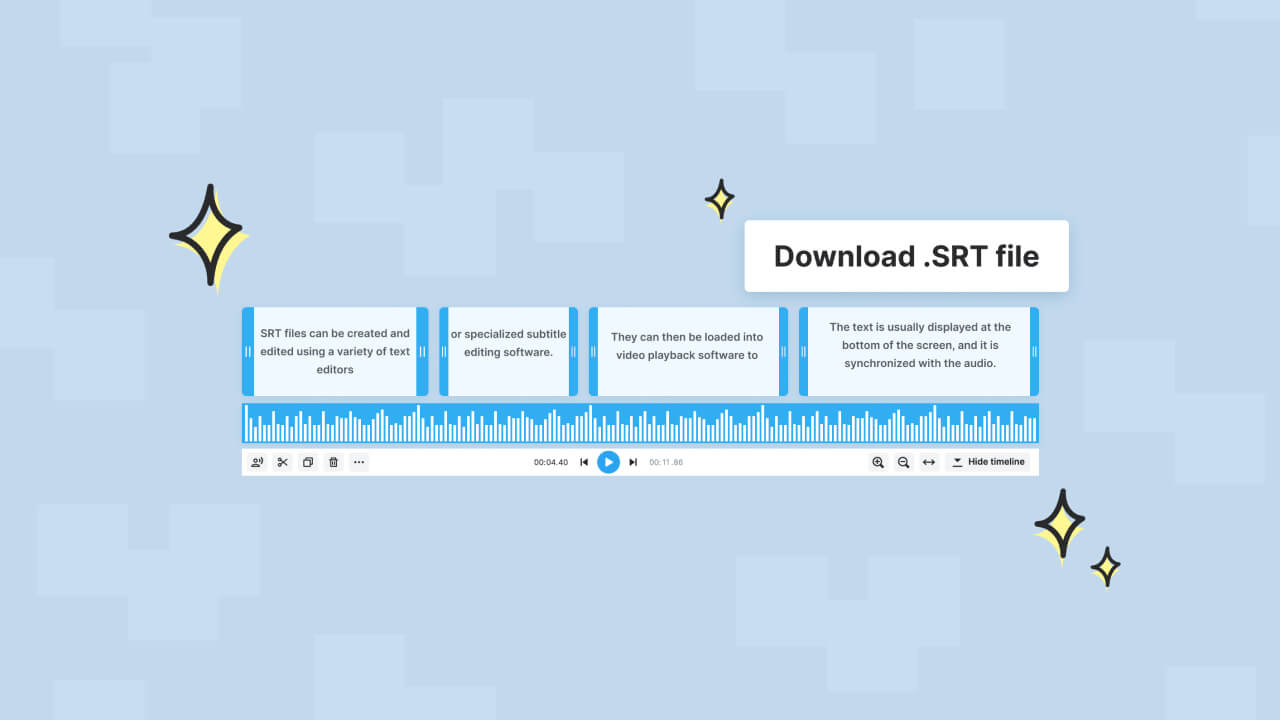 Create SRT File Online