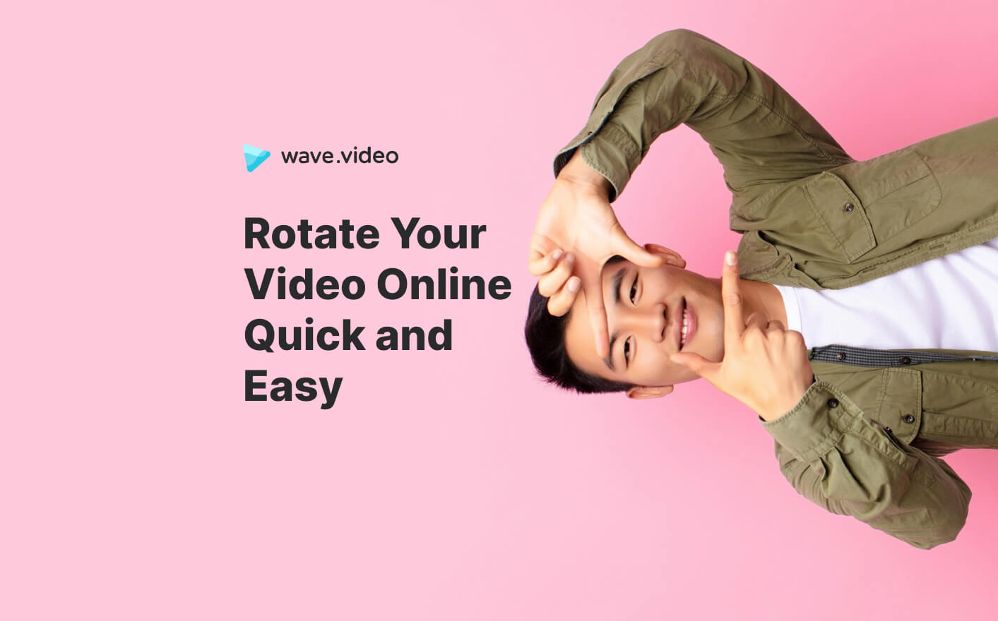 How to rotate video online