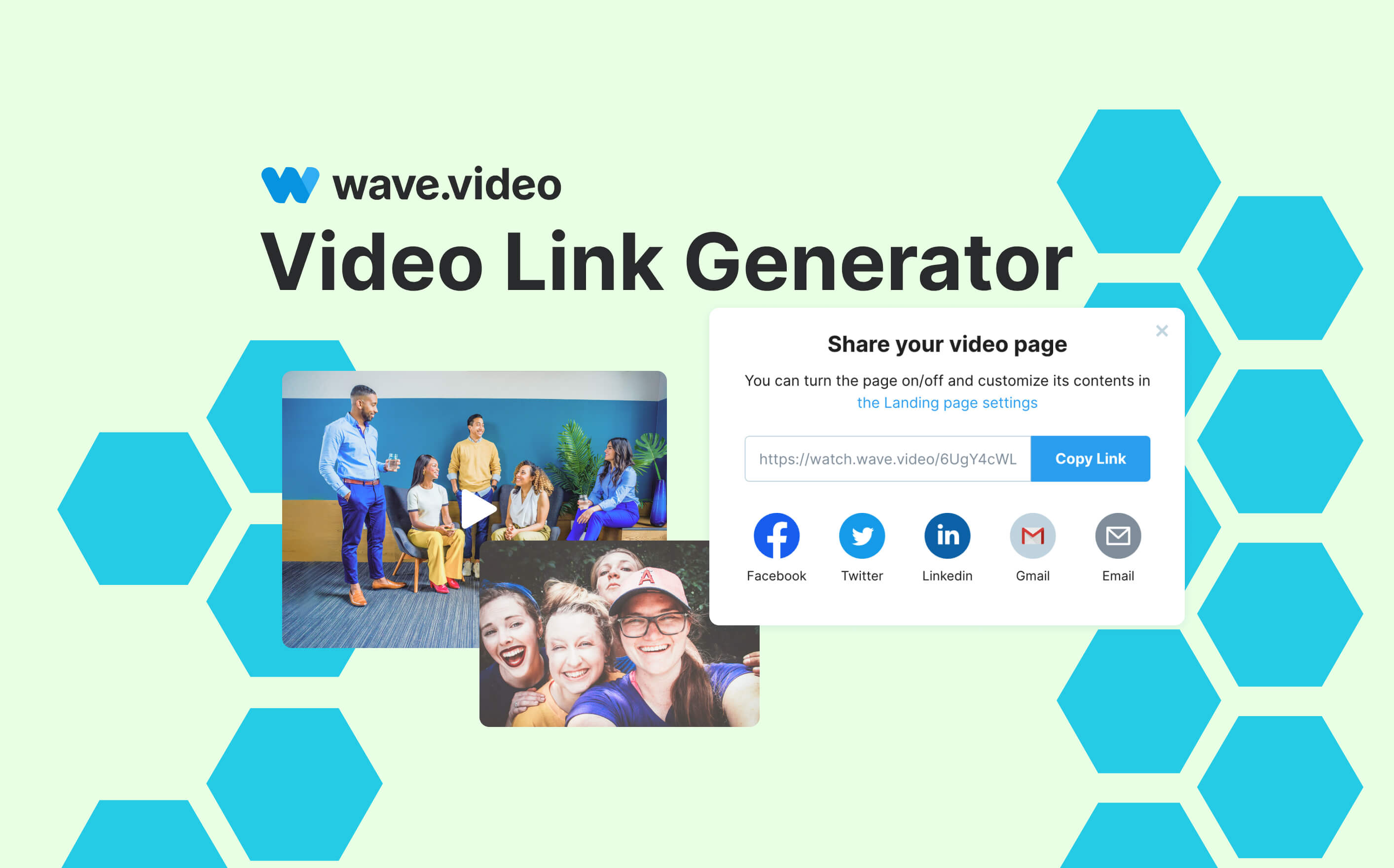 video-link-generator-wave-video